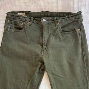 Olive Green Men's Levi’s Jeans
